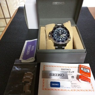 セイコー(SEIKO)のセイコー ダイバー セイコー5 ブルーアトラス(腕時計(アナログ))