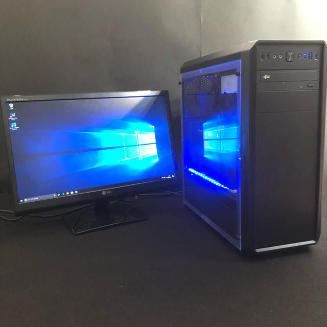 ゲーミングpc/i7/8G/GTX1050(新品)/offece/PUBG