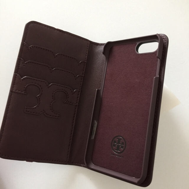 Tory Burch(トリーバーチ)のTory Burch クロコダイル iphone7 ケース ブラウン スマホ/家電/カメラのスマホアクセサリー(iPhoneケース)の商品写真