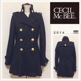 セシルマクビー(CECIL McBEE)のCECILMcBEE♡プリーツＰコート(ピーコート)