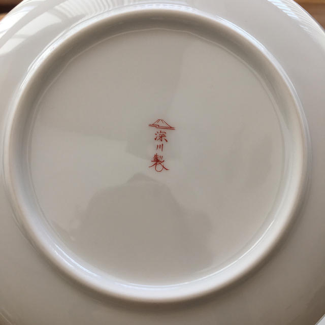 深川製磁 ブルーチャイナ 丸サービス皿 5枚組の通販 by 販売再開 深川製磁 ブルーチャイナ 丸サービス皿 5枚組の通販 by 販売再開