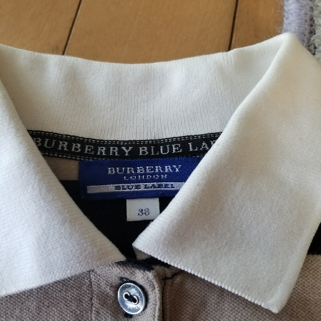 BURBERRY BLUE LABEL(バーバリーブルーレーベル)のBURBERRY ブルーレーベル ポロシャツ レディースのトップス(ポロシャツ)の商品写真