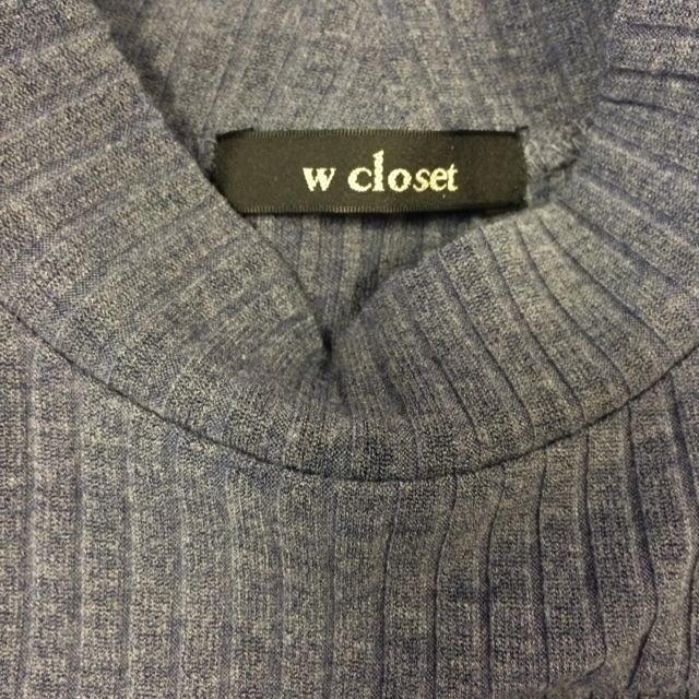 w closet(ダブルクローゼット)の今季トップス レディースのトップス(カットソー(長袖/七分))の商品写真