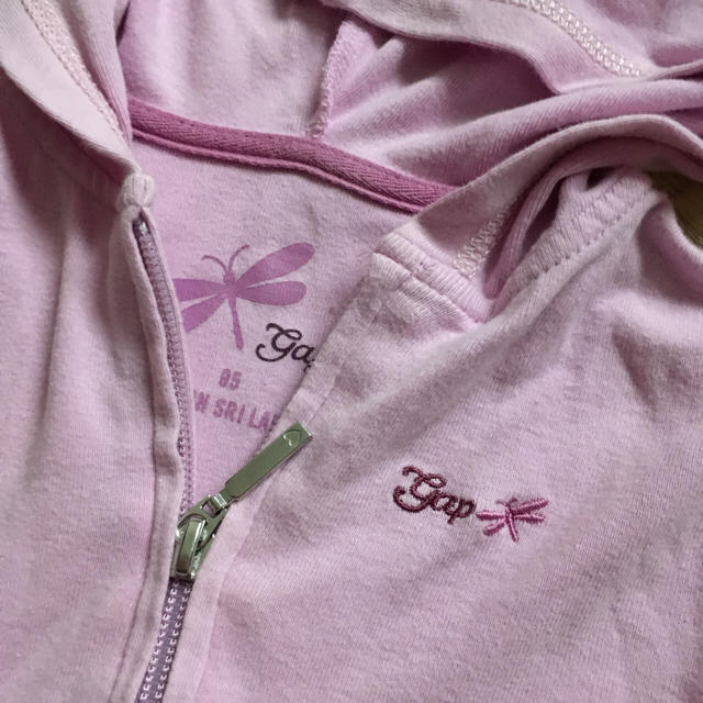 babyGAP(ベビーギャップ)のベビーギャップ 薄紫 パーカー 95 キッズ/ベビー/マタニティのキッズ服女の子用(90cm~)(ジャケット/上着)の商品写真