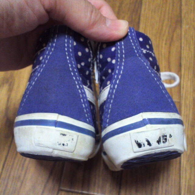 VANS(ヴァンズ)のVANS ☆ハイカットスニーカー14cm キッズ/ベビー/マタニティのベビー靴/シューズ(~14cm)(その他)の商品写真