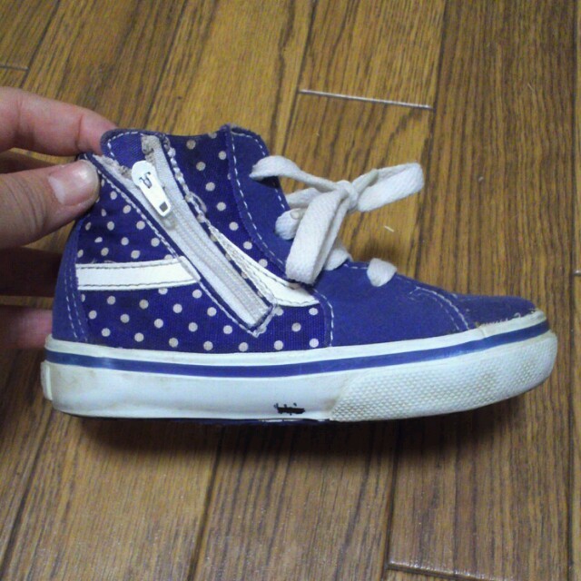 VANS(ヴァンズ)のVANS ☆ハイカットスニーカー14cm キッズ/ベビー/マタニティのベビー靴/シューズ(~14cm)(その他)の商品写真