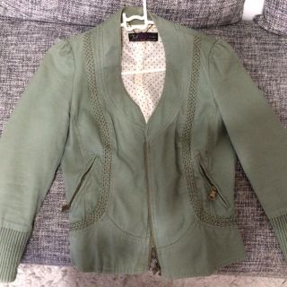 ザラ(ZARA)の超美品‼︎形が綺麗なジャケット♡(ノーカラージャケット)