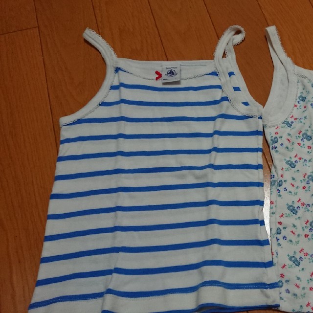 PETIT BATEAU(プチバトー)のPETIT BATEAU キャミソール キッズ/ベビー/マタニティのキッズ服女の子用(90cm~)(下着)の商品写真