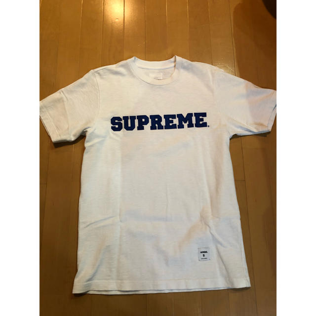 Supreme - supreme 17ss collegiate Logo Tee s 白の通販 by コラさん ...