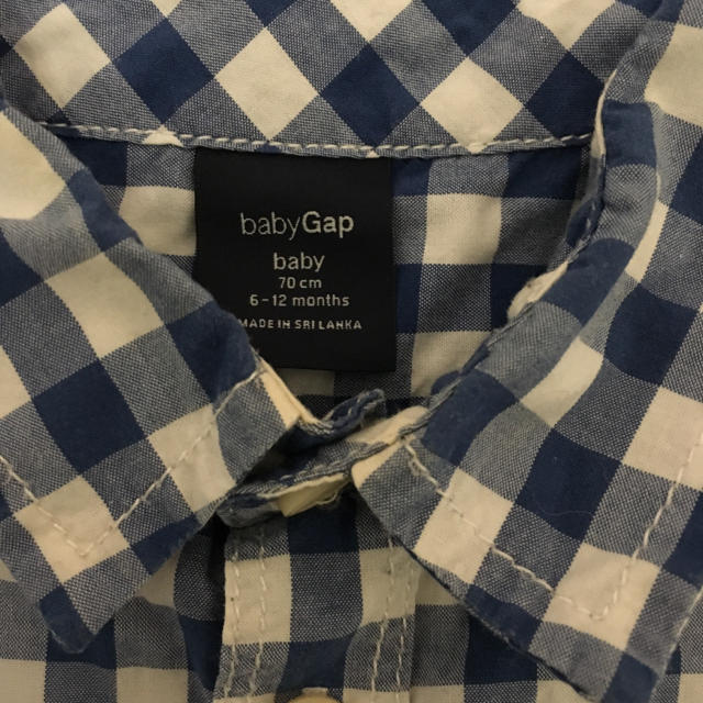 babyGAP(ベビーギャップ)のギャップ シャツ キッズ/ベビー/マタニティのベビー服(~85cm)(シャツ/カットソー)の商品写真