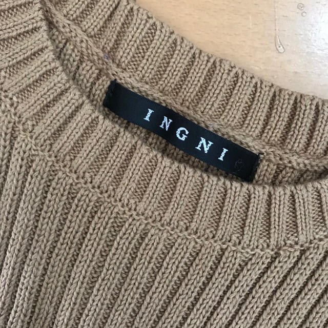 INGNI(イング)のINGNIのノースリーブニット レディースのトップス(カットソー(半袖/袖なし))の商品写真