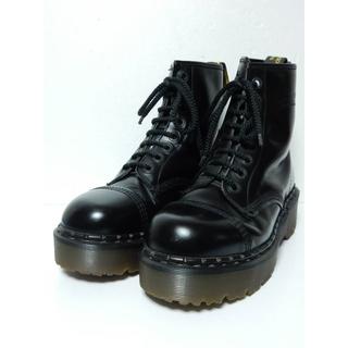 ドクターマーチン(Dr.Martens)の美品！ドクターマーチンUK7クレイジーボム氷室京介甲本ヒロト厚底きゃりー(ブーツ)