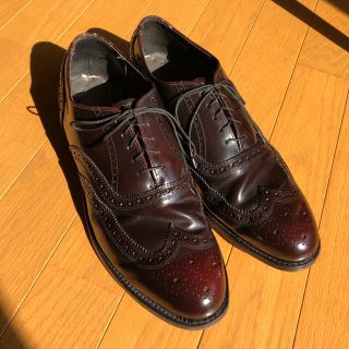 【USA製・Vintage】  ウイングチップ ローカット シューズ(ドレス/ビジネス)