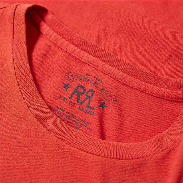 RRL(ダブルアールエル)の新品*RRL* コットンジャージTシャツ*S*　ダブルアールエル メンズのトップス(Tシャツ/カットソー(半袖/袖なし))の商品写真