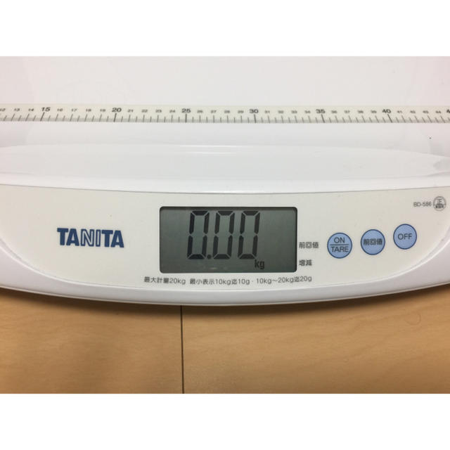 TANITA - TANITAデジタルベビースケールBD-586-WH 美品の通販 by フィンチェリー's shop｜タニタならラクマ