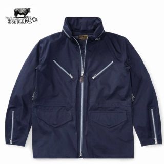 ダブルアールエル(RRL)の新品*RRL*ウォータープルーフジャケット*M*ダブルアールエル雨具レインウェア(ミリタリージャケット)