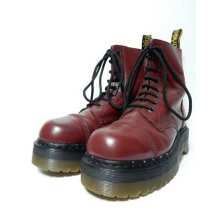 ドクターマーチン(Dr.Martens)の箱付き！美品！【定価￥25920】ドクターマーチンUK9クレイジーボム厚底(ブーツ)