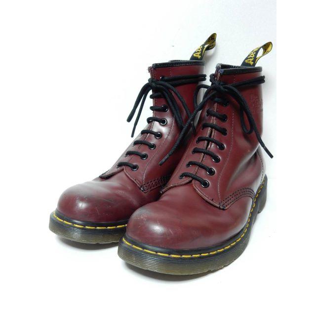 Dr.Martens(ドクターマーチン)の激安！ビッグサイズ！【定価￥25920】ドクターマーチンUK9チェリー8ホール赤 メンズの靴/シューズ(ブーツ)の商品写真