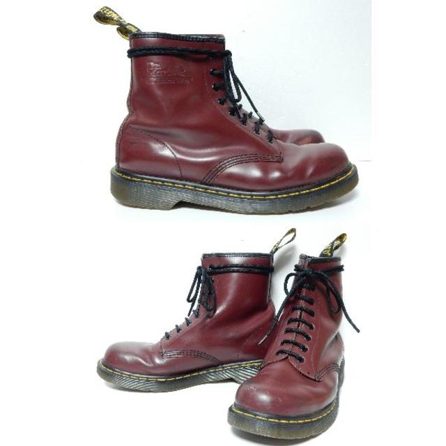 Dr.Martens(ドクターマーチン)の激安！ビッグサイズ！【定価￥25920】ドクターマーチンUK9チェリー8ホール赤 メンズの靴/シューズ(ブーツ)の商品写真