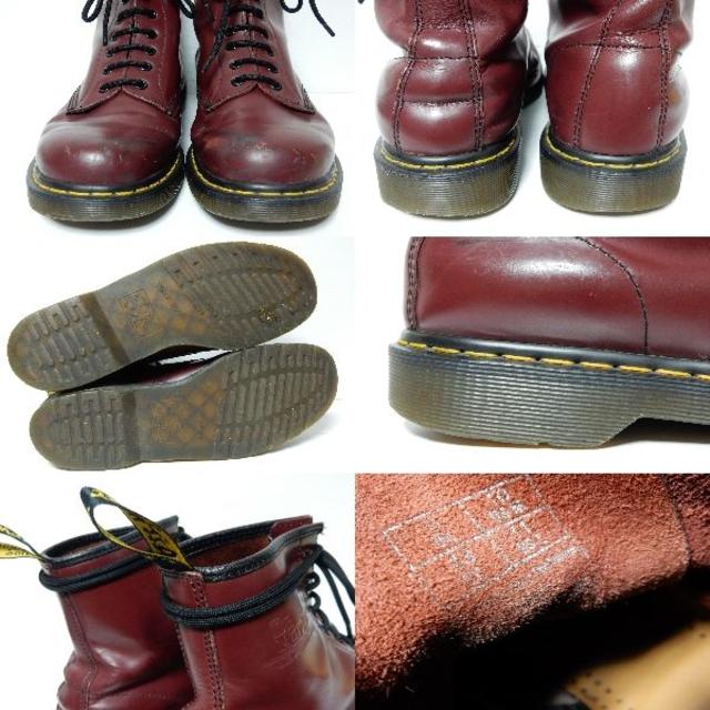 Dr.Martens(ドクターマーチン)の激安！ビッグサイズ！【定価￥25920】ドクターマーチンUK9チェリー8ホール赤 メンズの靴/シューズ(ブーツ)の商品写真