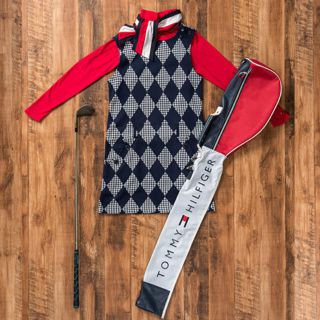 トミーヒルフィガー(TOMMY HILFIGER)の値下→トミーヒルフィガー❤︎ゴルフ ワンピース ニット(ウエア)