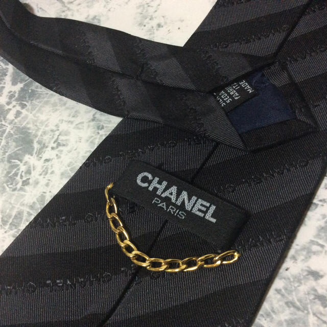 CHANEL(シャネル)の正規/美品/CHANEL/シャネル/レジメンタルストライプ/ネクタイ  メンズのファッション小物(ネクタイ)の商品写真