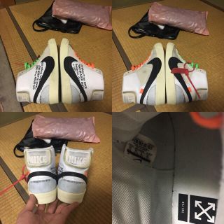 オフホワイト(OFF-WHITE)のNike The Ten ブレーザー off-white(スニーカー)