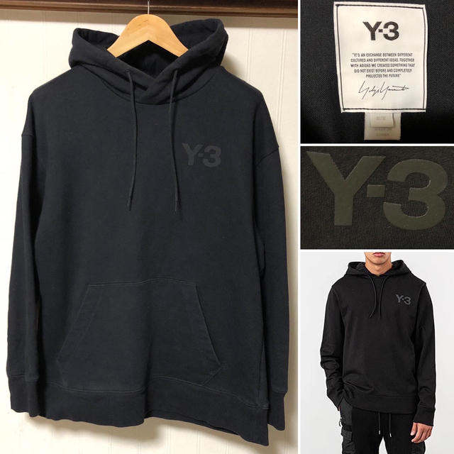 【即完売モデル】Y3 ヨウジヤマモト　ワンポイントロゴ 希少カラXL パー