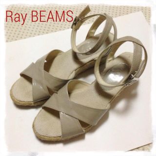 ビームス(BEAMS)の＊レイビームス＊ エナメルサンダル(サンダル)