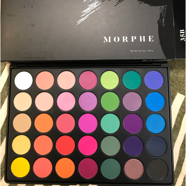 Morphe カラーバーストアイシャドウパレット