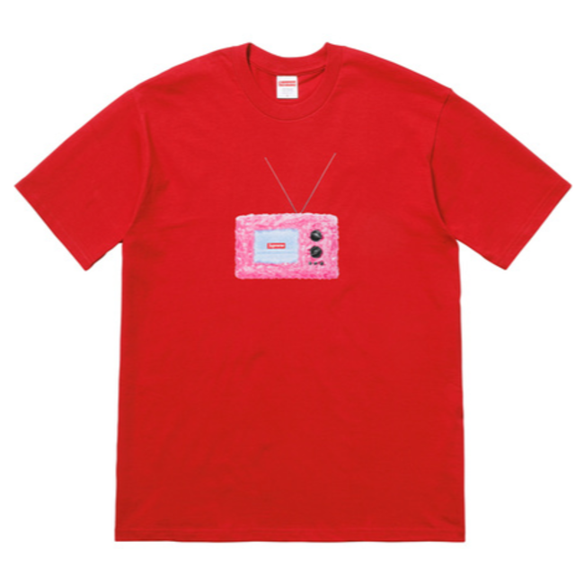 Tシャツ/カットソー(半袖/袖なし) Supreme tv tee red S