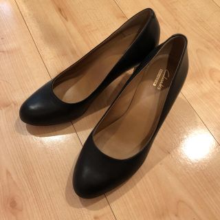 クラークス(Clarks)の就活 黒 レザーパンプス(ハイヒール/パンプス)