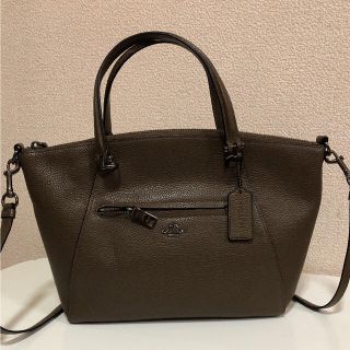 コーチ(COACH)のとサマ☆COACH プレーリー　サッチェル　2WAY バッグ(ショルダーバッグ)