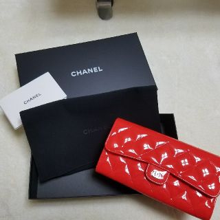 シャネル(CHANEL)の今週のみ値下げ❗CHANEL新作エナメル長財布(長財布)