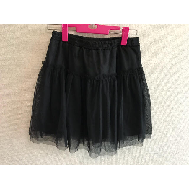 GU(ジーユー)のチュールスカート 150cm 未使用 キッズ/ベビー/マタニティのキッズ服女の子用(90cm~)(スカート)の商品写真