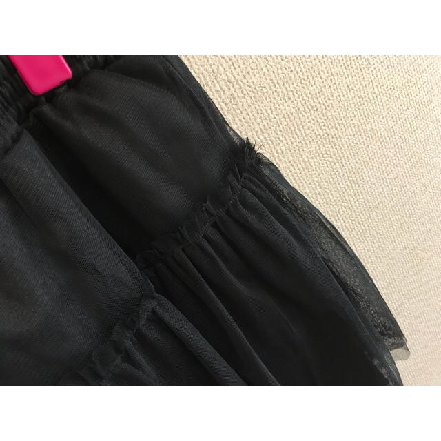 GU(ジーユー)のチュールスカート 150cm 未使用 キッズ/ベビー/マタニティのキッズ服女の子用(90cm~)(スカート)の商品写真