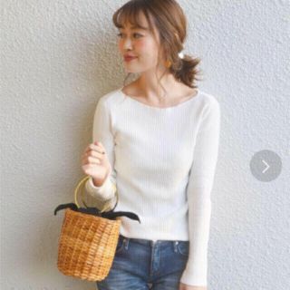 シップスフォーウィメン(SHIPS for women)の☆0625様専用♡shipswoman ボートネックリブニット(ニット/セーター)