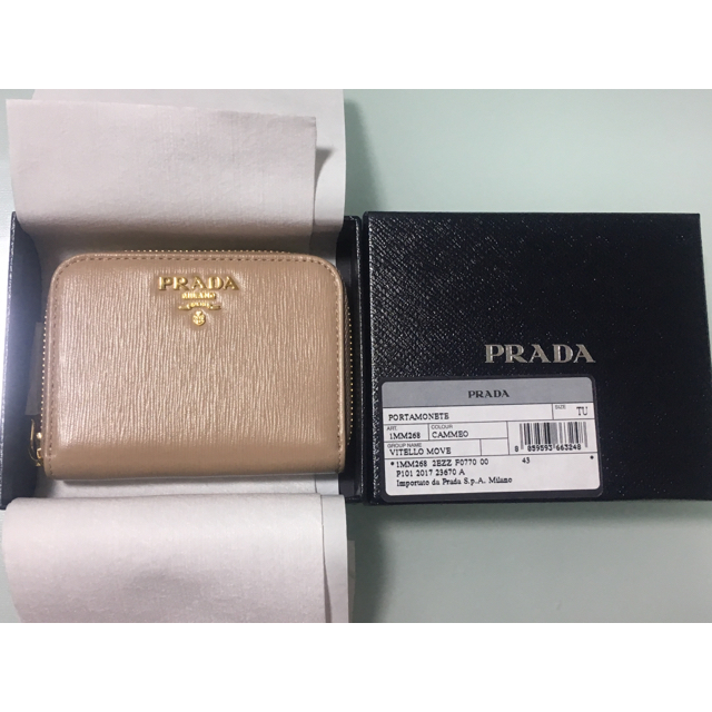 PRADA(プラダ)の値下げ！！プラダ PRADA コインケース サフィアーノ   レディースのファッション小物(財布)の商品写真