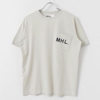 マーガレットハウエル(MARGARET HOWELL)のMHL Tシャツ グレー Mサイズ(Tシャツ/カットソー(半袖/袖なし))