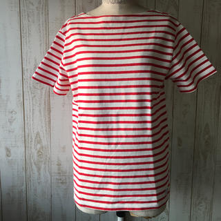 オーシバル(ORCIVAL)のORCIVAL  赤×白 ボーダーTシャツ(Tシャツ(半袖/袖なし))