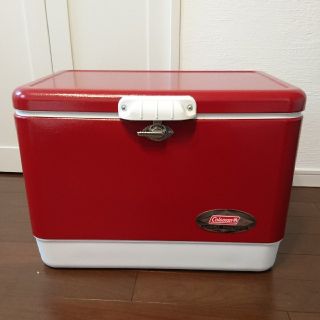 コールマン(Coleman)の新品 コールマン スチールベルトクーラー スチベル 54QT クーラーボックス(その他)