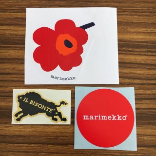 マリメッコ(marimekko)のマリメッコ イルビゾンテ ステッカー(しおり/ステッカー)