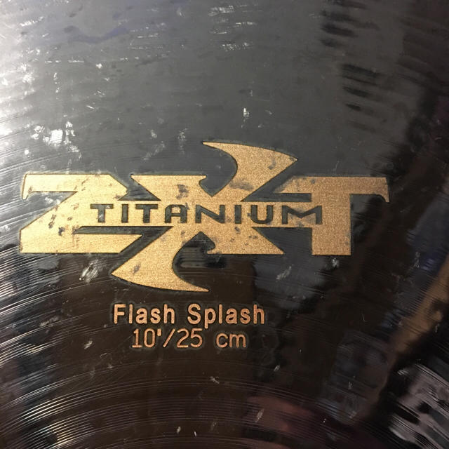 Zildjian  ZXT titanium  flesh splash  楽器のドラム(シンバル)の商品写真