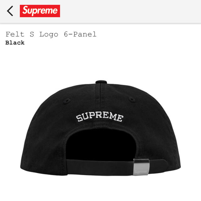 supreme slayer cap ブラック キャップ black