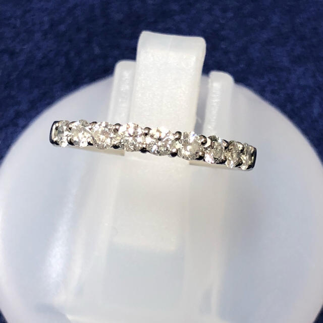 Vendome Aoyama(ヴァンドームアオヤマ)のヴァンドーム青山 pt950 ダイヤモンド  リング  ハーフ エタニティ レディースのアクセサリー(リング(指輪))の商品写真