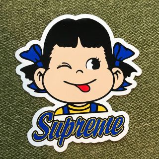 シュプリーム(Supreme)のSupreme ペコちゃんステッカーブルー(その他)