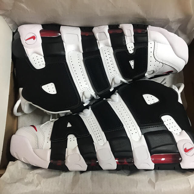 NIKE(ナイキ)のNIKE AIR MORE UPTEMPO 26.5cm ゼブラ メンズの靴/シューズ(スニーカー)の商品写真