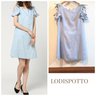 ロディスポット(LODISPOTTO)のごはん様専用♡2017年発売商品 ロディスポット 春 ワンピース(ミニワンピース)