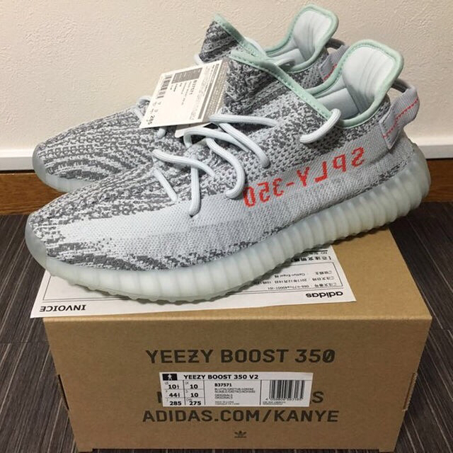 adidas(アディダス)の28.5cm Yeezy boost 350 V2 blue tint メンズの靴/シューズ(スニーカー)の商品写真