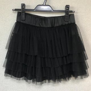 エイチアンドエム(H&M)のH&Mフリルチュールミニスカート(ミニスカート)